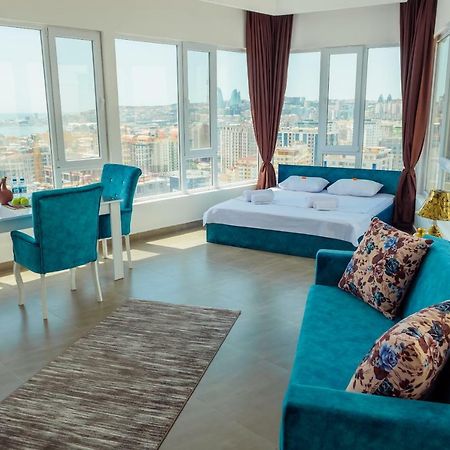 Panorama Baku - 22 Floor Aparthotel ภายนอก รูปภาพ