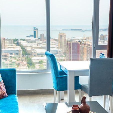 Panorama Baku - 22 Floor Aparthotel ภายนอก รูปภาพ