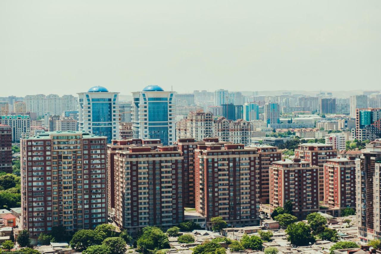 Panorama Baku - 22 Floor Aparthotel ภายนอก รูปภาพ