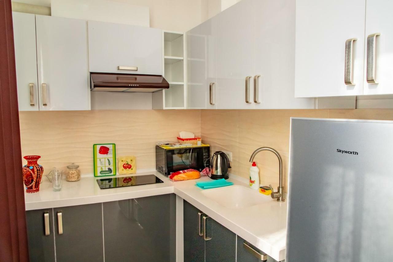 Panorama Baku - 22 Floor Aparthotel ภายนอก รูปภาพ